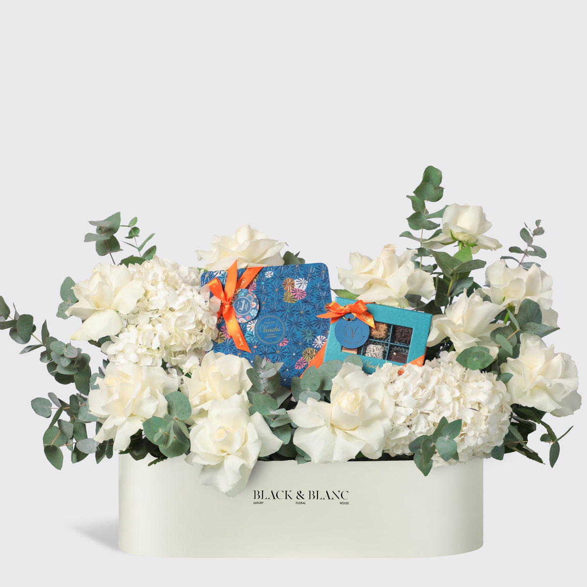 Подарочная корзина с роскошным шоколадом Venchi