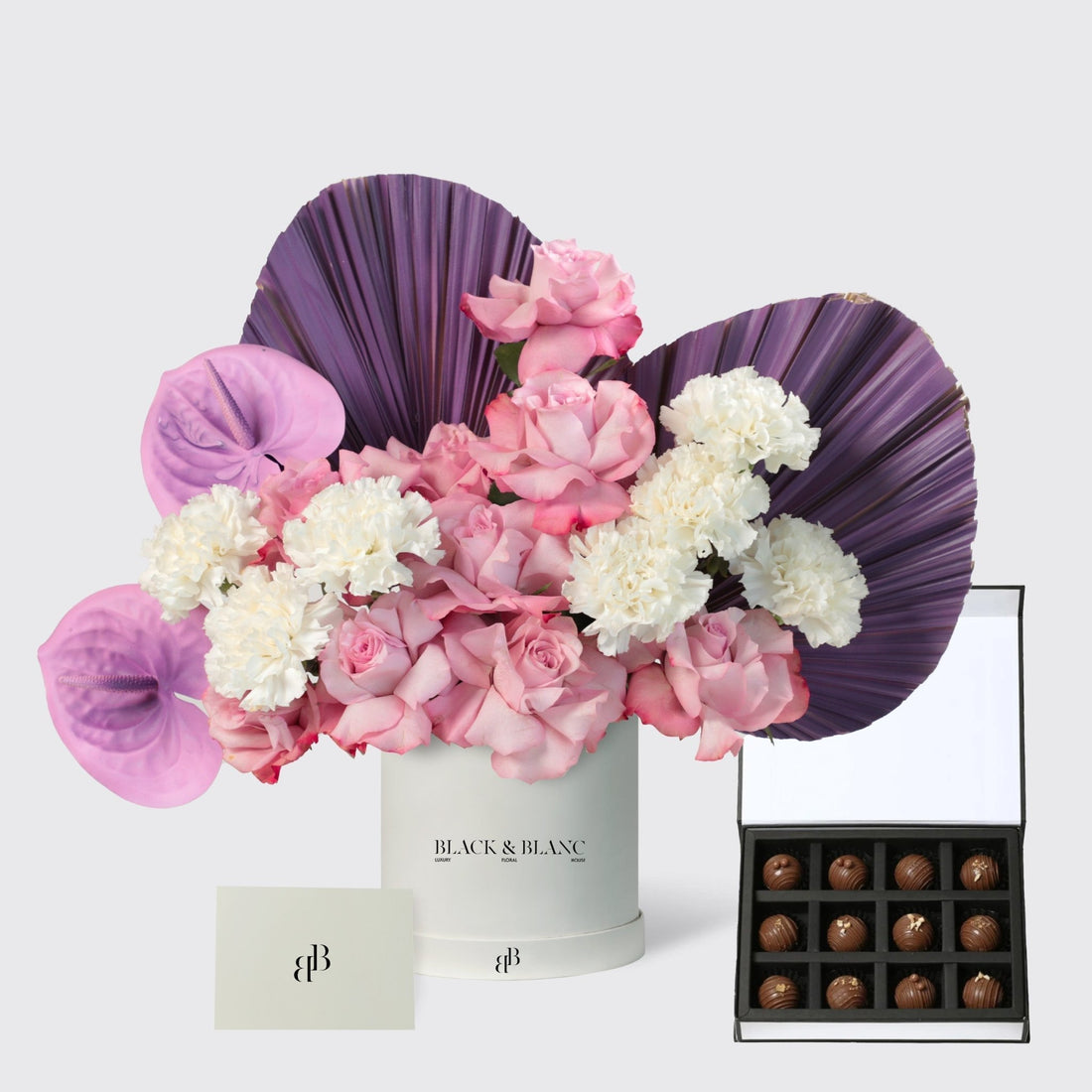 Violet Poise Chocolate Bundle - BLACK AND BLANC