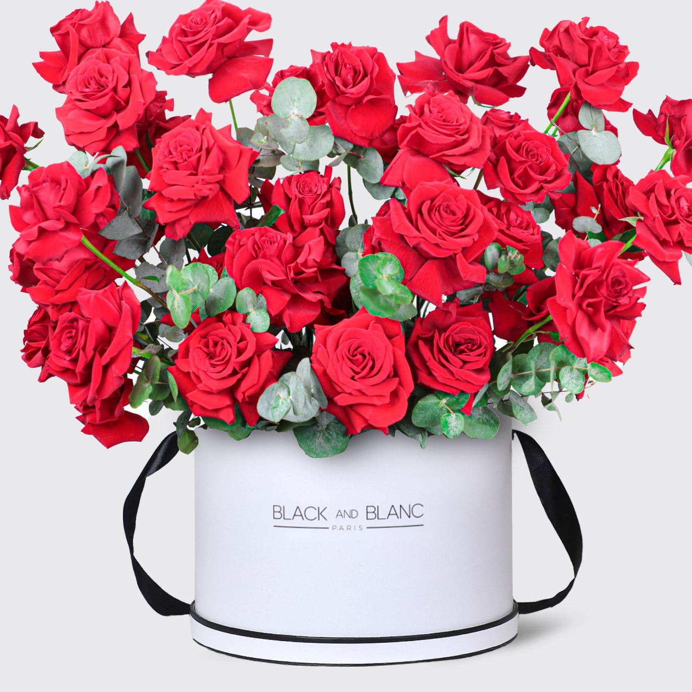 Vivid Passion in Box - Fresh Flowers - Le Luxi / White