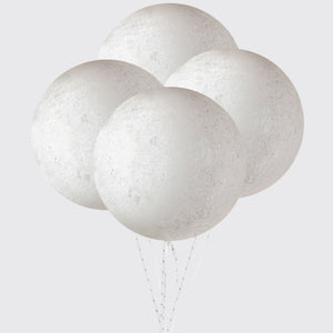 White Balloons (4Pcs)