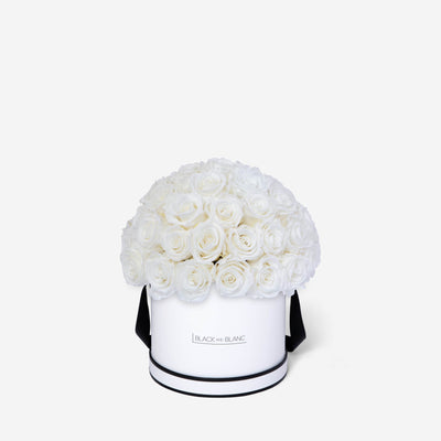 White Dôme Classic - Infinity Roses - Le Grand / White