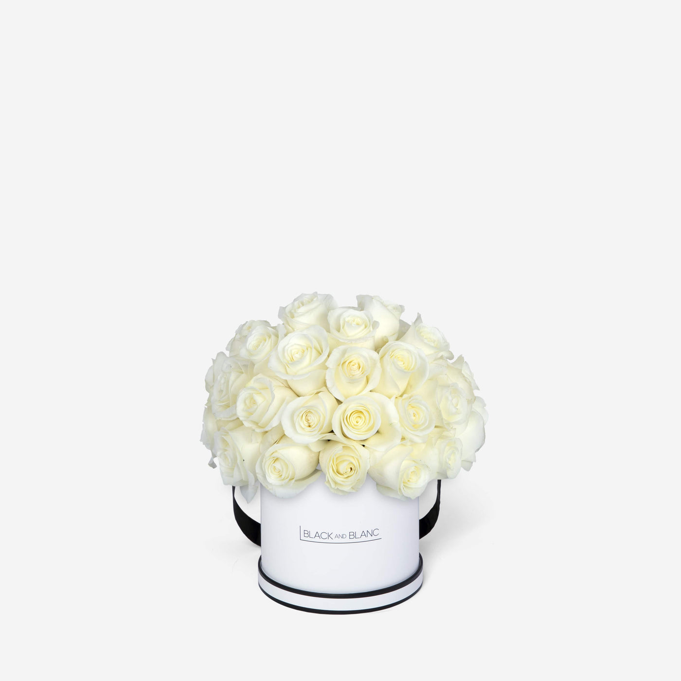 White Dôme in Box - Fresh Flowers - Le Medium / White - Box