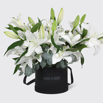 Lily White BouqBox - Fresh Flowers