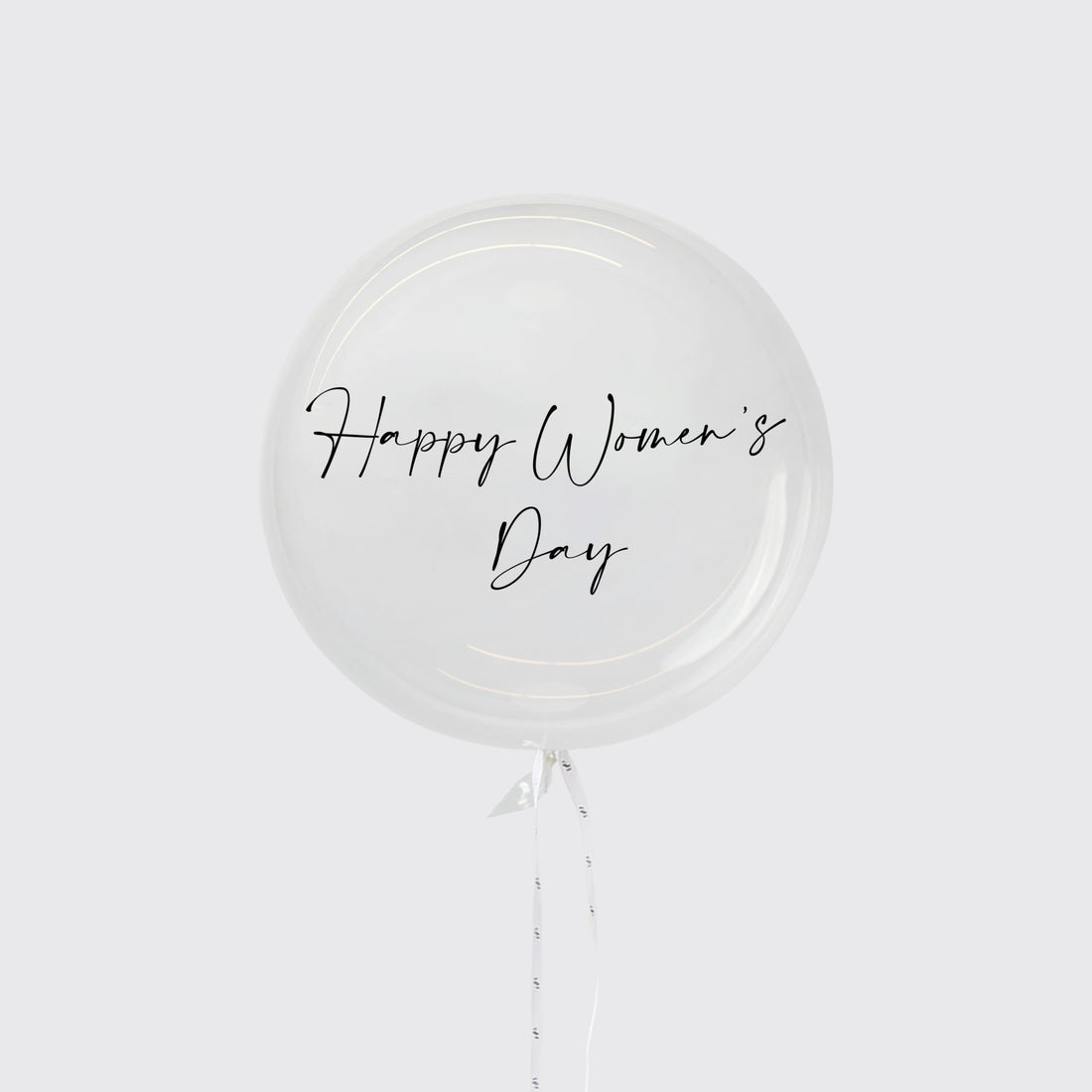 Women's Day Balloon - BLACK & BLANC