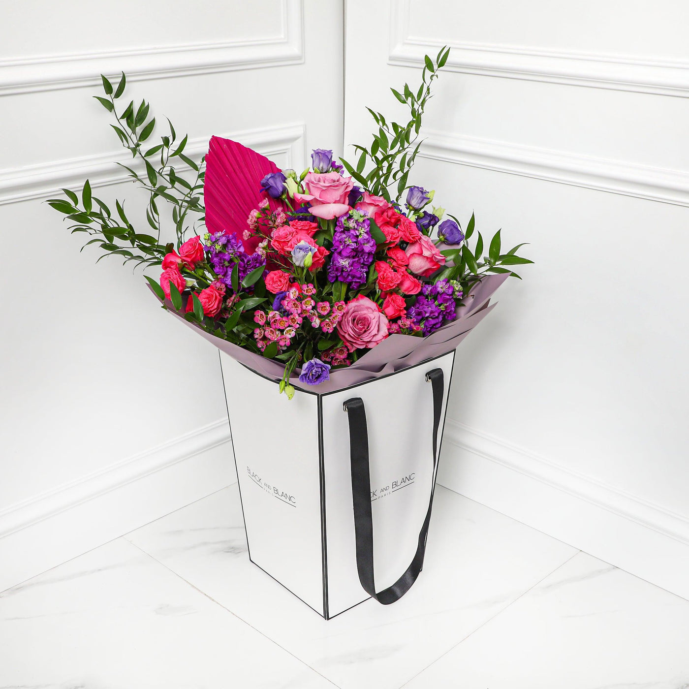Camille Bouqs - Fresh Flowers - BLACK AND BLANC