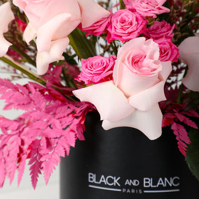 Unicorn - Fresh Flowers - BLACK AND BLANC